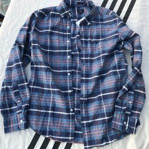 J. CREW new MEN'S BUTTON DOWN SHIRT size LARGE L checkered MENS